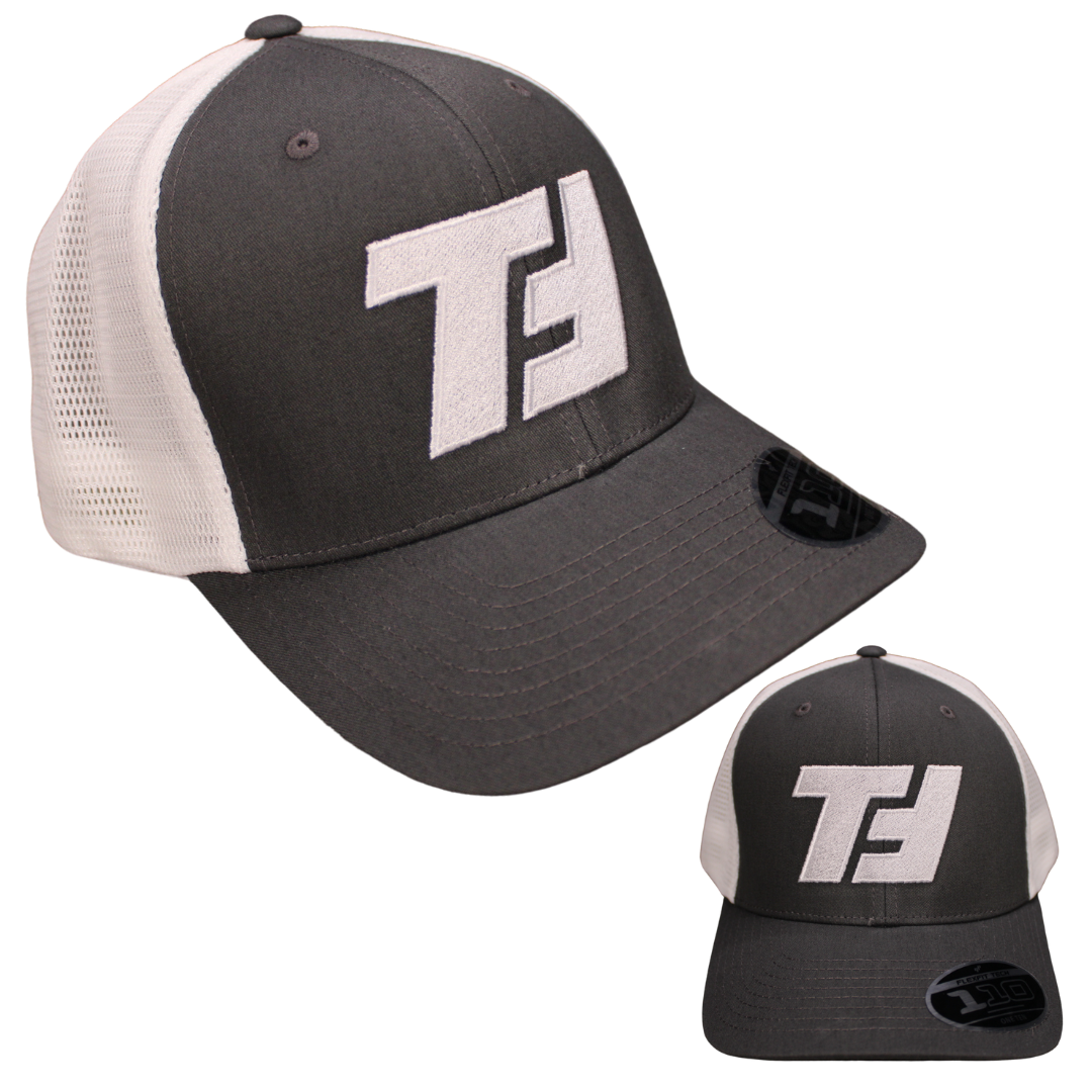 TF Snapback Hat - Grey/White