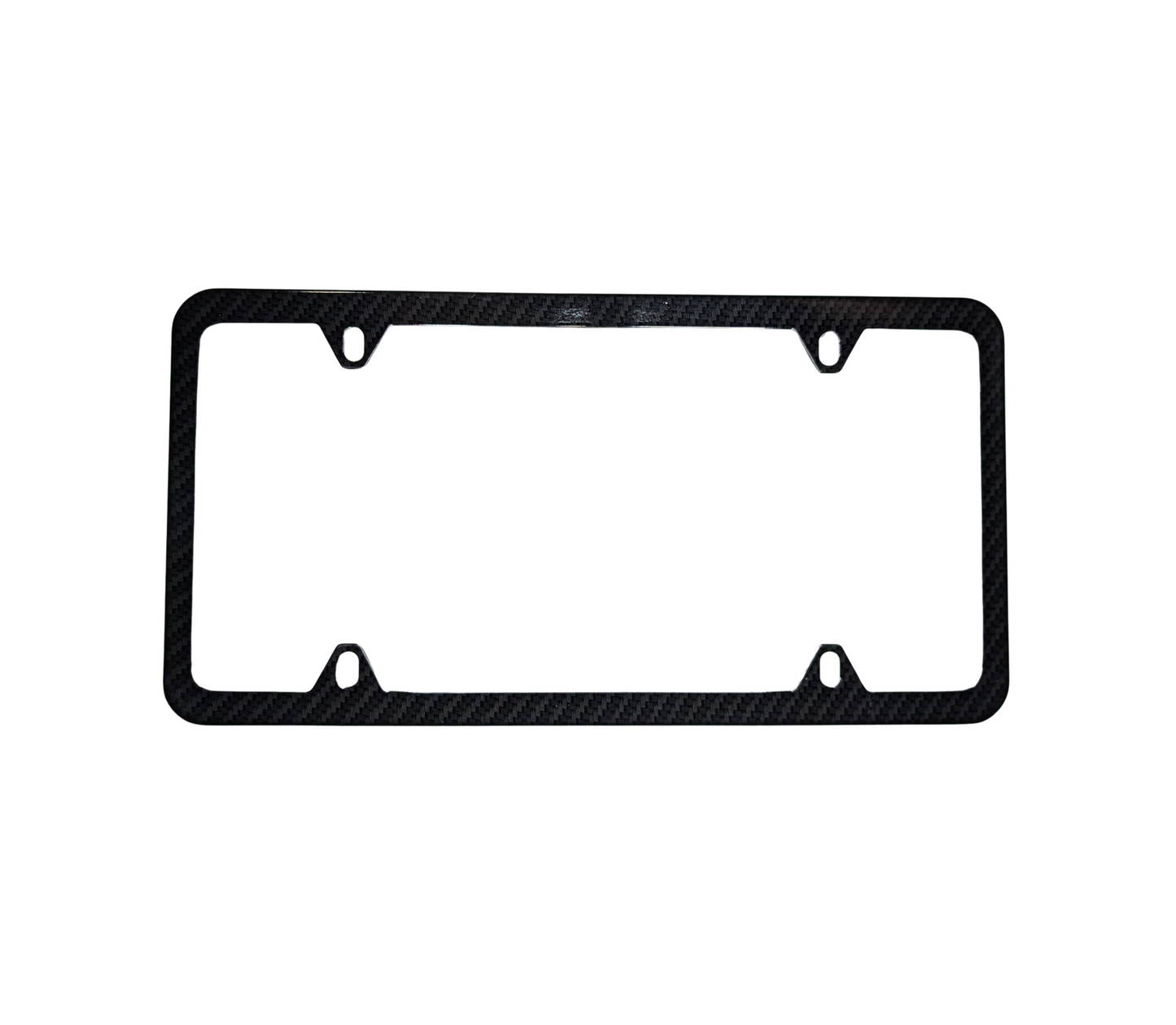 Carbon Fiber Printed License Plate Frames